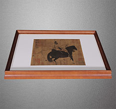 湘桥书画装裱配框服务案例